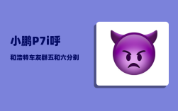 小鹏P7i呼和浩特车友群_五和六分别指的是啥