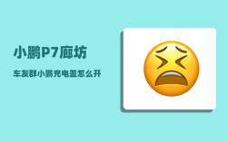 小鹏P7廊坊车友群_小鹏充电盖怎么开