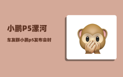 小鹏P5漯河车友群_小鹏p5发布会时间