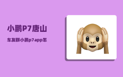 小鹏P7唐山车友群_小鹏p7app怎么绑定车