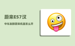 蔚来ES7汉中车友群_蔚来机盖怎么开