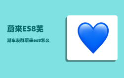蔚来ES8芜湖车友群_蔚来es8怎么换电