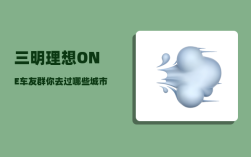 三明理想ONE车友群_你去过哪些城市