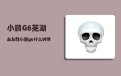 小鹏G6芜湖车友群_小鹏g6什么时候交付
