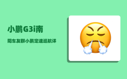 小鹏G3i南阳车友群_小鹏定速巡航详细使用方法