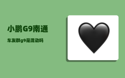 小鹏G9南通车友群_g9是混动吗