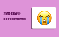 蔚来ES6贵阳车友群_蔚来感性口号是什么