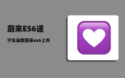 蔚来ES6遂宁车友群_蔚来es6上市销量怎么样