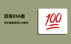 蔚来ES6雅安车友群_蔚来es6糯米怎么改名字