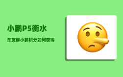 小鹏P5衡水车友群_小鹏积分如何获得