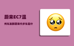 蔚来EC7温州车友群_蔚来代步车是什么车