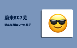 蔚来EC7芜湖车友群_hey什么牌子的车