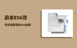 蔚来ES6菏泽车友群_蔚来es6能用手机看车内吗