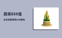 蔚来ES8淮北车友群_蔚来es8租电什么意思