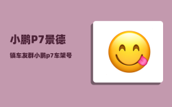 小鹏P7景德镇车友群_小鹏p7为啥叫佩奇