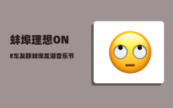 蚌埠理想ONE车友群_蚌埠龙湖音乐节节目顺序