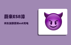 蔚来ES8漳州车友群_蔚来es8充电结束怎么显示90