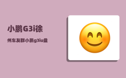 小鹏G3i徐州车友群_小鹏g3iu盘插哪里