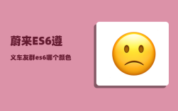 蔚来ES6遵义车友群_es6哪个颜色好看