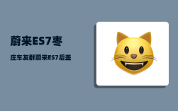 蔚来ES7枣庄车友群_蔚来ES7后盖关不上怎么处理