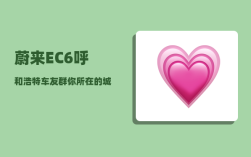 蔚来EC6呼和浩特车友群_你所在的城市