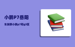 小鹏P7岳阳车友群_小鹏p7和g3区别