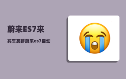 蔚来ES7来宾车友群_蔚来es7自动驾驶会超车吗