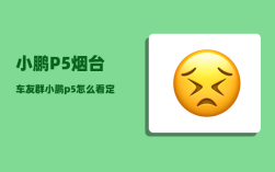 小鹏P5烟台车友群_小鹏p5怎么看定位