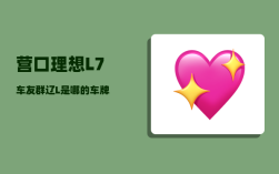 营口理想L7车友群_辽L是哪的车牌