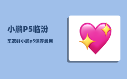 小鹏P5临汾车友群_小鹏p5保养费用