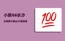 小鹏G6长沙车友群_小鹏g6订金能退吗
