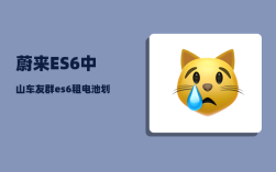 蔚来ES6中山车友群_es6租电池划算吗