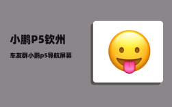 小鹏P5钦州车友群_小鹏p5导航屏幕需要贴膜吗