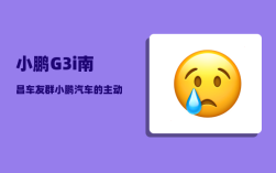 小鹏G3i南昌车友群_小鹏汽车的主动刹车形同虚设怎么解决