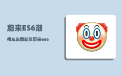 蔚来ES6潮州车友群_新款蔚来es6升级了什么