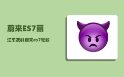蔚来ES7丽江车友群_蔚来es7轮毂怎么选