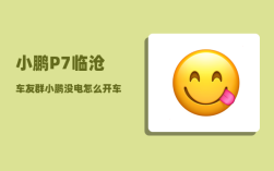 小鹏P7临沧车友群_小鹏没电怎么开车门