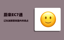 蔚来EC7通辽车友群_蔚来国内市场占有率多少