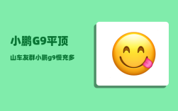 小鹏G9平顶山车友群_小鹏g9慢充多久充满