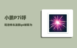 小鹏P7i呼和浩特车友群_g6被称为什么