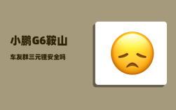 小鹏G6鞍山车友群_三元锂安全吗