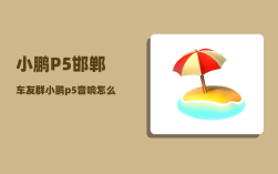 小鹏P5邯郸车友群_小鹏p5音响怎么设置