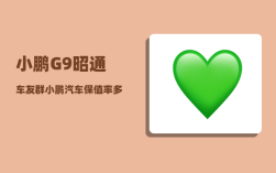 小鹏G9昭通车友群_小鹏汽车保值率多少