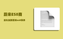 蔚来ES8商洛车友群_蔚来es8保养项目和费用