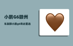 小鹏G6赣州车友群_小鹏g6有必要选ngp吗