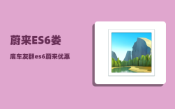 蔚来ES6娄底车友群_es6蔚来优惠12万8是真的吗