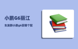 小鹏G6丽江车友群_小鹏g6买哪个配置