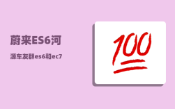 蔚来ES6河源车友群_es6和ec7有什么区别