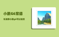 小鹏G6常德车友群_小鹏g6可以加流媒体后视镜吗