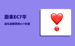 蔚来EC7平凉车友群_蔚来ec7车重